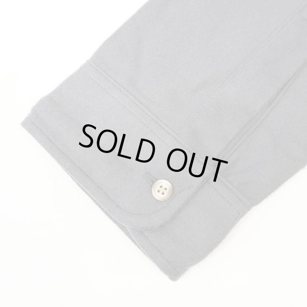 画像5: 80's WOOLRICH シャモアクロス ワークシャツ “CHARCOAL GRAY / MADE IN USA / DEADSTOCK” (5)