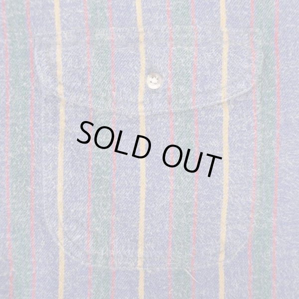 画像3: 80's Eddie Bauer コットンワークシャツ "黒タグ" (3)