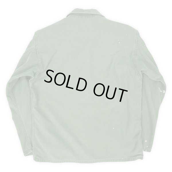 画像2: 60's US.ARMY コットンサテン ユーティリティーシャツ "1st 後期" (2)