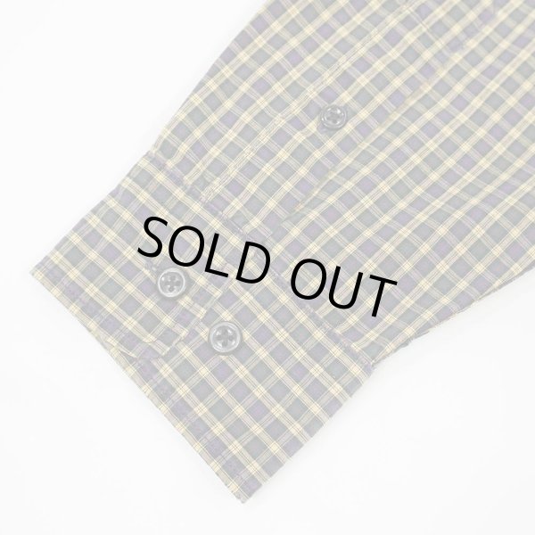 画像4: 00's Eddie Bauer ボタンダウンシャツ “NAVY PLAID” (4)