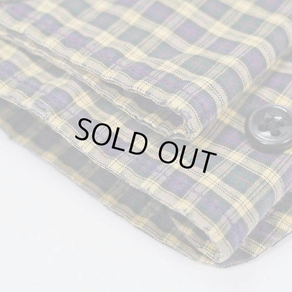 画像5: 00's Eddie Bauer ボタンダウンシャツ “NAVY PLAID” (5)