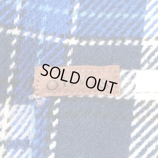 画像3: 00's ORVIS ヘビーネルシャツ “Navy Plaid” (3)