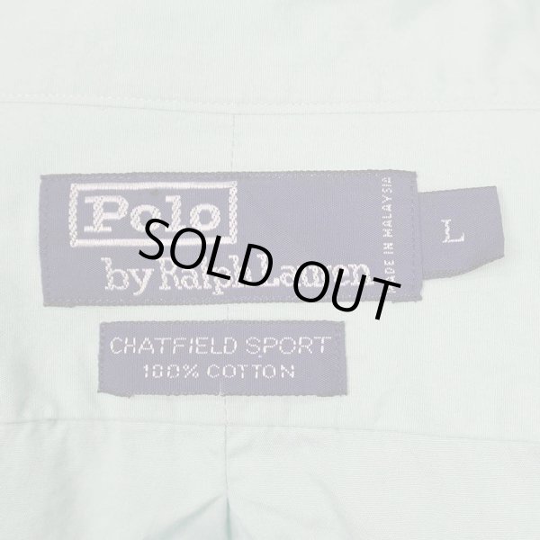 画像2: 90's Polo Ralph Lauren レギュラーカラーシャツ "CHATFIELD SPORT / Unusual Color" (2)