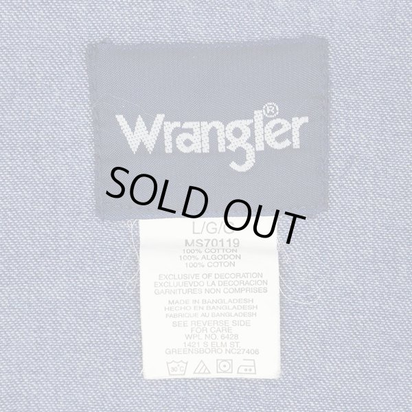 画像2: 00's Wrangler デニムウエスタンシャツ "MS70119" (2)