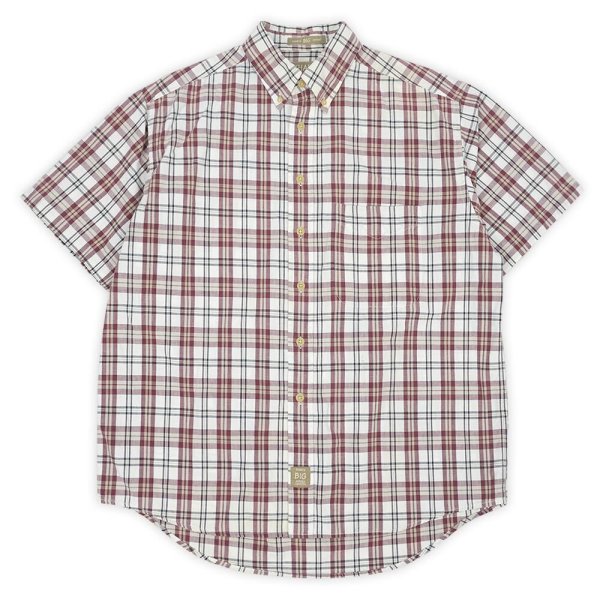 画像1: 90's KHAKI'S by ARROW S/S ボタンダウンシャツ "BIG OXFORD" (1)