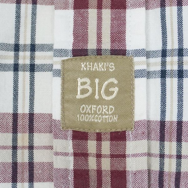 画像3: 90's KHAKI'S by ARROW S/S ボタンダウンシャツ "BIG OXFORD" (3)