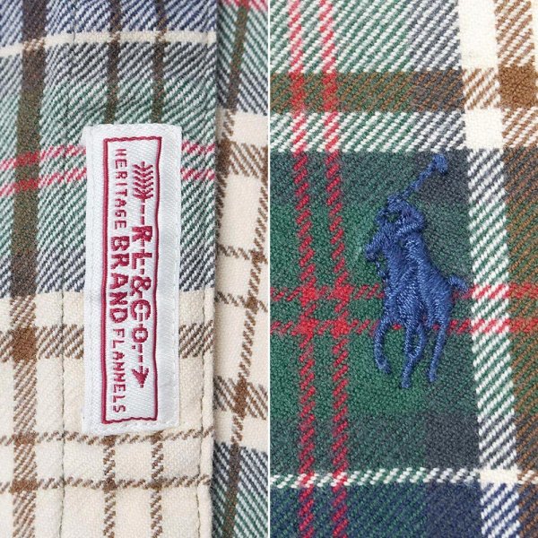 画像3: 00's Polo Ralph Lauren フーディーネルシャツ (3)