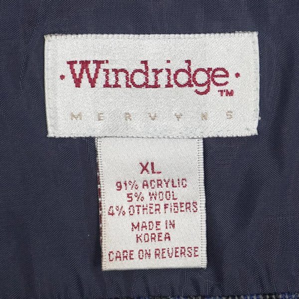 画像2: 90's Windridge アクリル フランネルシャツ (2)