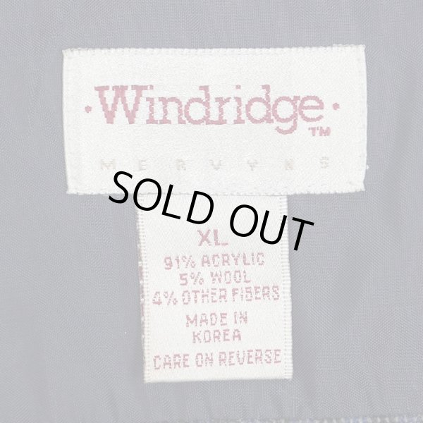 画像2: 90's Windridge アクリル フランネルシャツ (2)