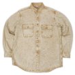 画像1: 90's Carhartt ブリーチ加工 ダックワークシャツ (1)