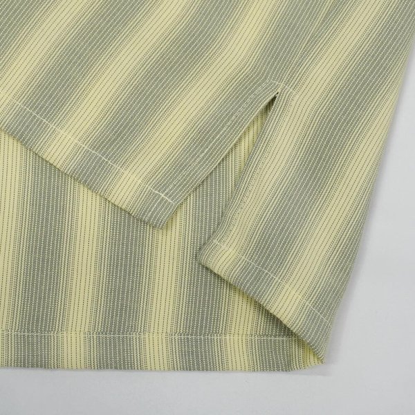画像4: 90's LINEA DOME S/S レーヨンシャツ “Omble Stripe” (4)