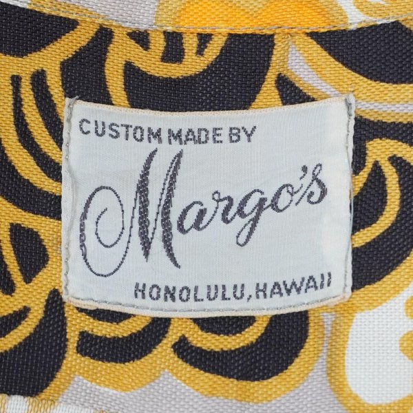 画像2: 70's Mango's ハワイアンシャツ "古銭ボタン" (2)