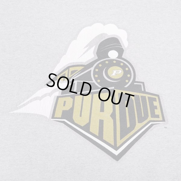 画像2: 90's PURDUE カレッジプリント スウェット "size XXL" (2)