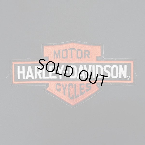 画像3: 90's RUSSELL × HARLEY-DAVIDSON ハーフジップスウェット “BLACK / MADE IN USA” (3)