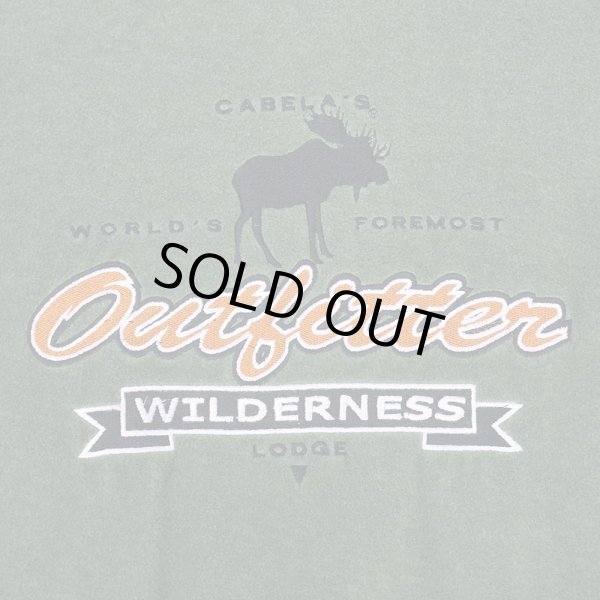 画像3: 00's Cabela's フリーススウェット "DEADSTOCK" (3)