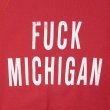 画像2: 80's FUCK MICHIGAN カレッジプリントスウェット (2)
