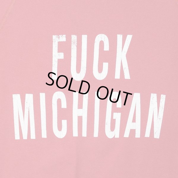 画像2: 80's FUCK MICHIGAN カレッジプリントスウェット (2)