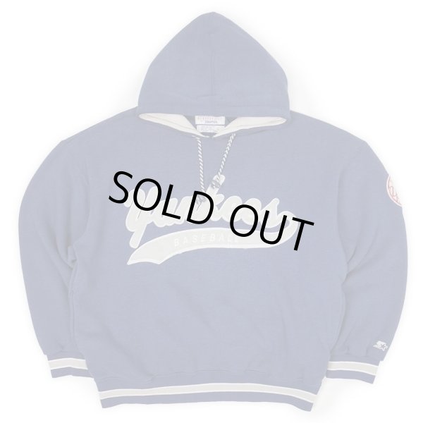 画像1: 90-00's NEW YORK Yankees スウェットパーカー "STARTER BODY" (1)