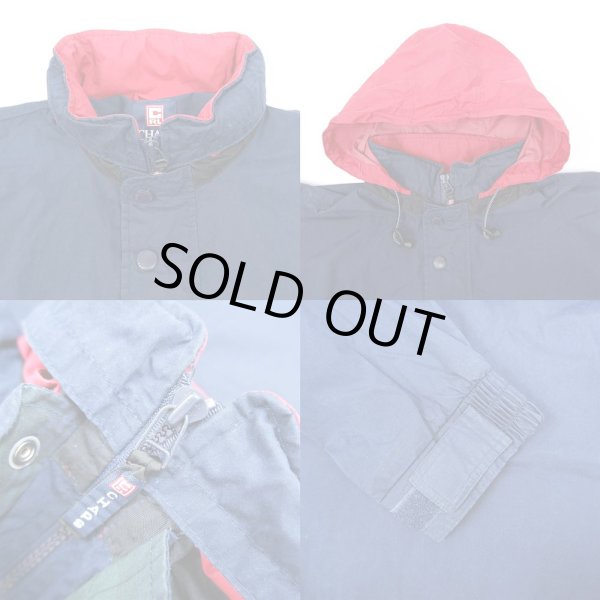 画像4: 90's CHAPS RALPH LAUREN アノラックパーカー "NAVY" (4)