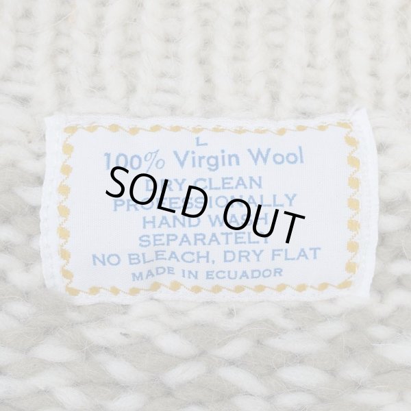 画像2: 90's unknown エクアドルニット (2)