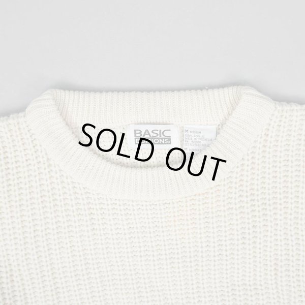 画像3: 90's BASIC EDITIONS アクリルニット "DEADSTOCK" (3)