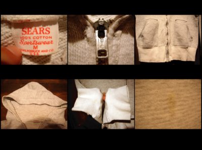 画像2: 50's〜60'sセパポケツートンジップPARKA"SEARS"