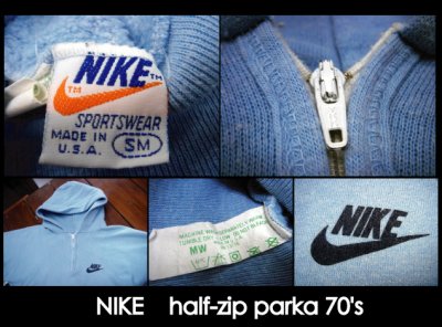 画像1: NIKE 70s HALF-ZIP PARKA