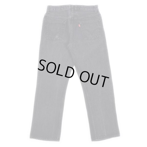 画像2: 00's Levi's 505 ブラックデニムパンツ (2)