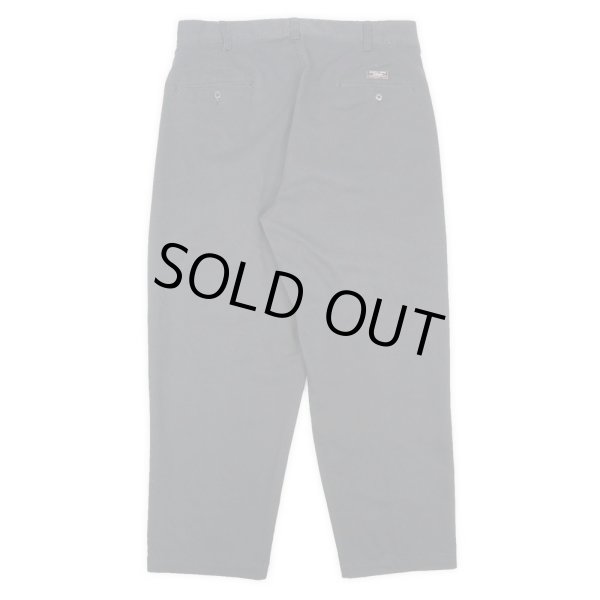 画像2: 90-00's Polo Ralph Lauren 2タック チノトラウザー "BLACK / 実寸W35 L30" (2)