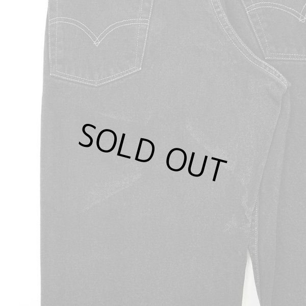 画像5: Late 90's Levi's 550 ブラックデニムパンツ "W31 L30" (5)