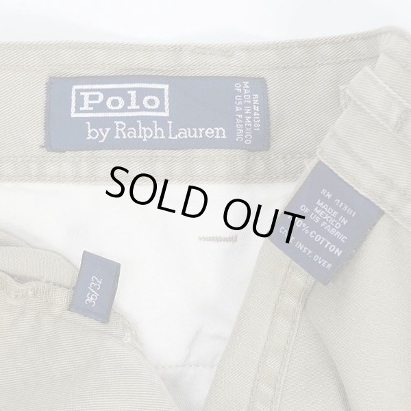 画像4: 90's Polo Ralph Lauren 6ポケット カーゴパンツ "W36 L32" (4)