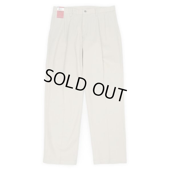 画像2: 00's Lee 2タック チノトラウザー "W32 L30 / LIGHT BEIGE / DEADSTOCK" (2)
