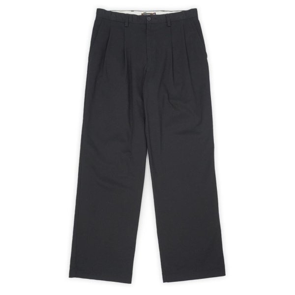 画像1: 00's DOCKERS 2タック チノトラウザー "BLACK / W32 L32" (1)