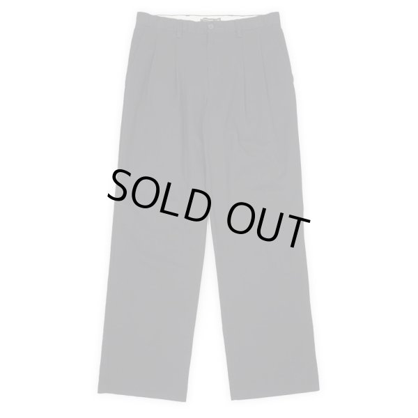 画像1: 00's DOCKERS 2タック チノトラウザー "BLACK / W32 L32" (1)