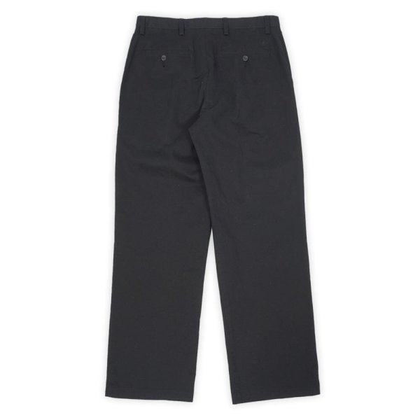 画像2: 00's DOCKERS 2タック チノトラウザー "BLACK / W32 L32" (2)