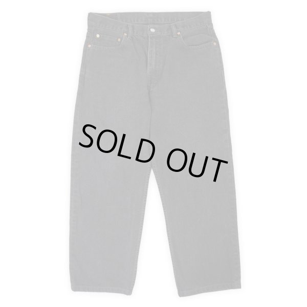 画像1: 00's Levi's 550 ブラックデニムパンツ "W36 L30" (1)