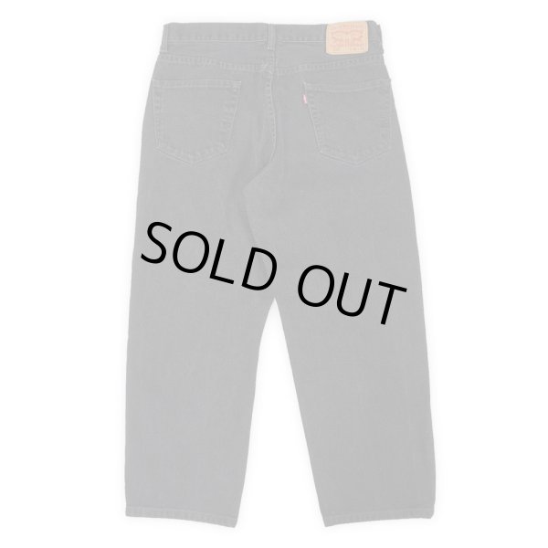 画像2: 00's Levi's 550 ブラックデニムパンツ "W36 L30" (2)