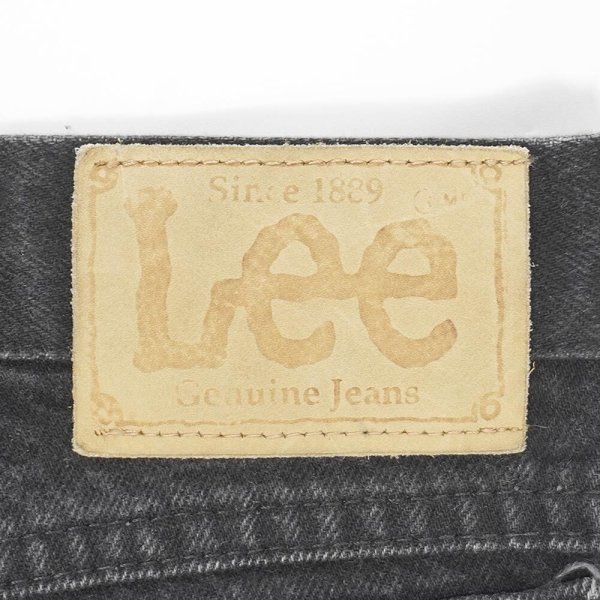 画像3: 90's Lee 205-5508 ブラックデニムパンツ "MADE IN USA / W36 L30" (3)