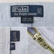 画像3: 90's Polo Ralph Lauren 2タック チノショーツ "TYLER SHORT / SAX BLUE" (3)