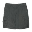 画像1: 00's J.CREW リップストップコットン カーゴショーツ "FADE BLACK" (1)
