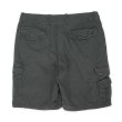 画像2: 00's J.CREW リップストップコットン カーゴショーツ "FADE BLACK" (2)