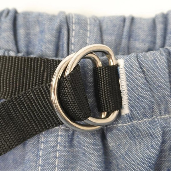 画像4: 90's STEEL BRIDGE ブルーシャンブレー ショーツ "MADE IN USA / DEADSTOCK" (4)