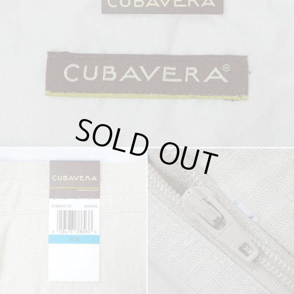 画像4: 00's CUBAVERA リネンコットン カーゴショーツ "DEADSTOCK" (4)