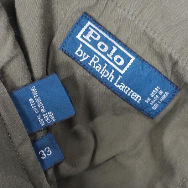 画像3: 00's Polo Ralph Lauren 総柄 ノータックショーツ (3)