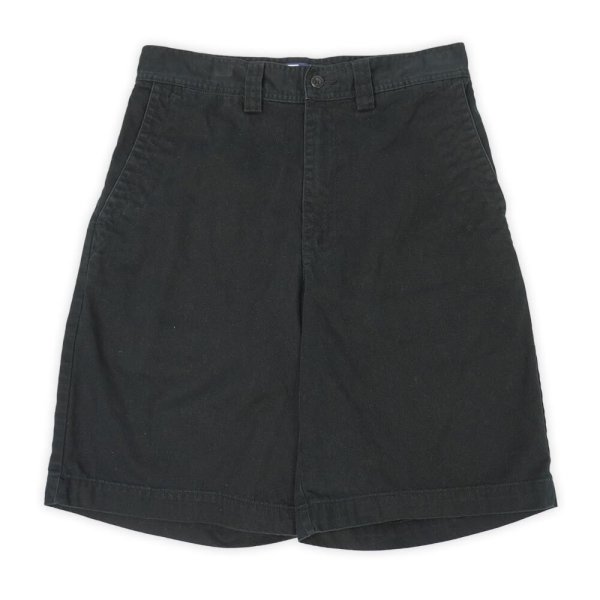 画像1: 90's Polo Ralph Lauren ノータック チノショーツ "BLACK / W30" (1)