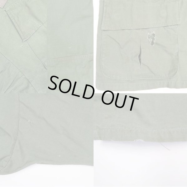 画像6: 70's US.ARMY ジャングルファティーグジャケット "MEDIUM-LONG" (6)