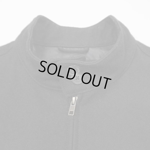 画像4: 00's LANDS' END ウールハリントンジャケット “BLACK” (4)