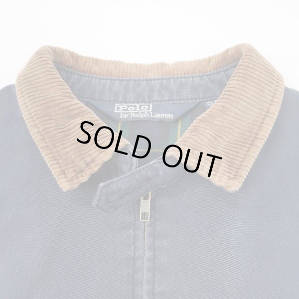 画像3: 90's Polo Ralph Lauren コットンツイル スウィングトップ (3)