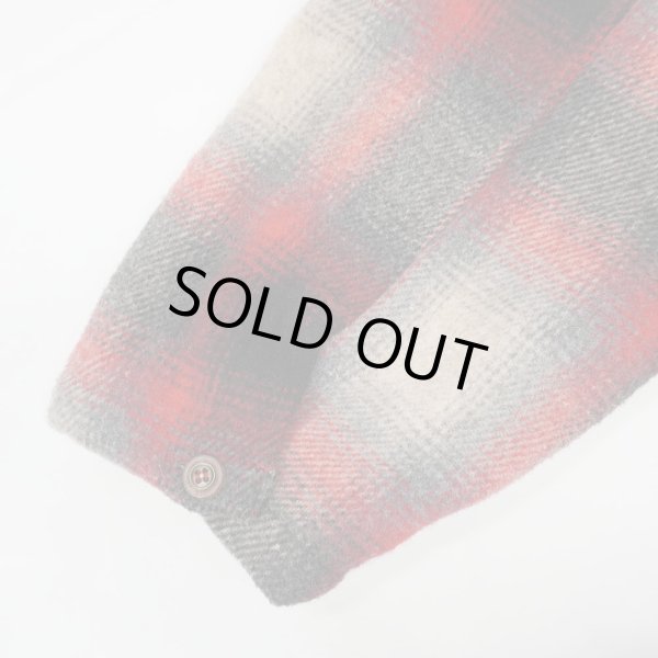 画像4: 90's URBAN EQUIPMENT オンブレチェック柄 ウールジャケット (4)