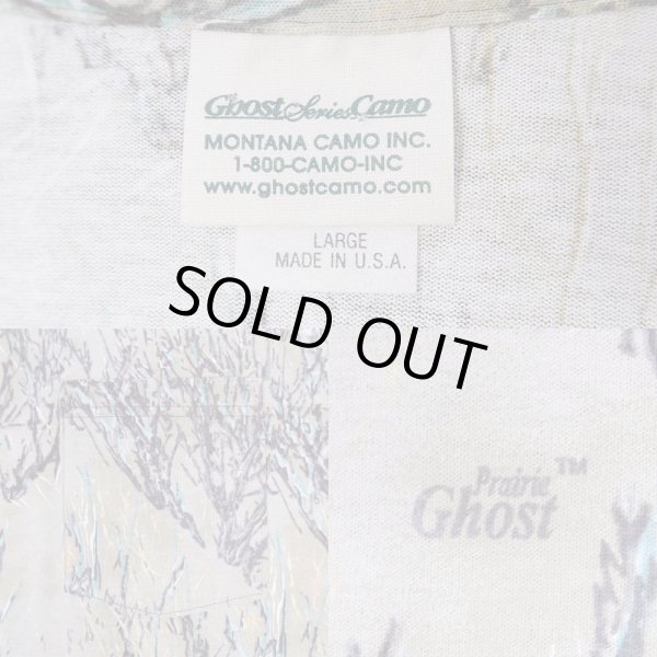 画像2: 00's Ghost Camo L/S ポケットTシャツ "MADE IN USA / DEADSTOCK" (2)